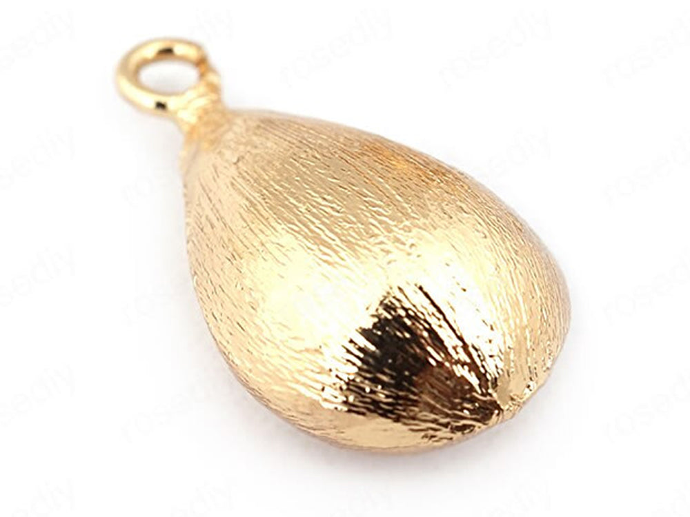 24K Gold Plated Charms | Earring Findings | Pendants | 22mm x 31mm