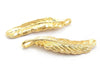 24K Gold Plated Leaf | Leaves | 9mm x 35mm