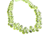 Peridot Beads Teardrops