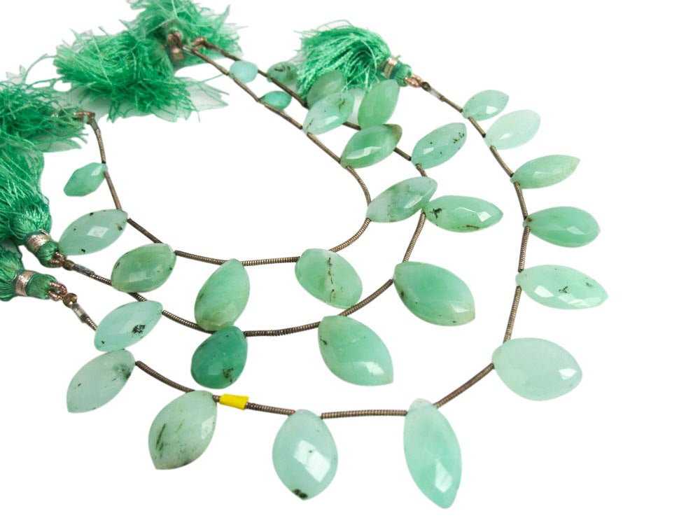 Chrysoprase Beads Briolettes