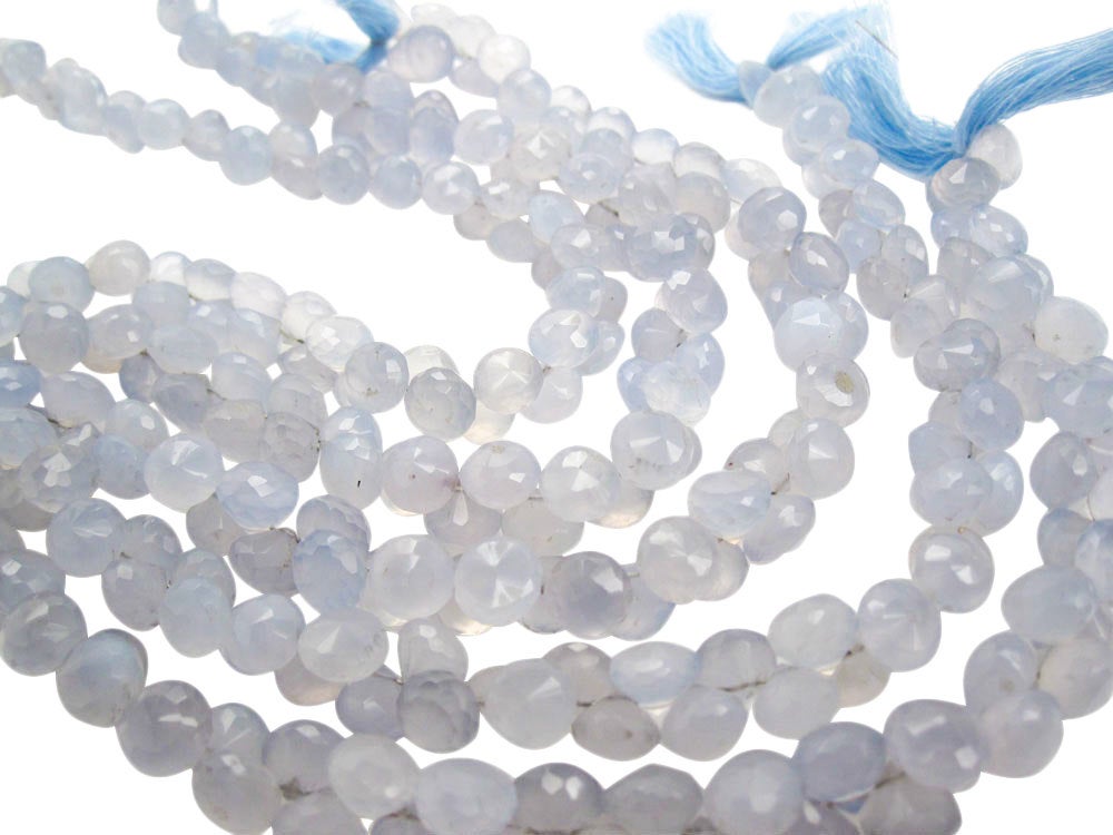 Blue Chalcedony Beads