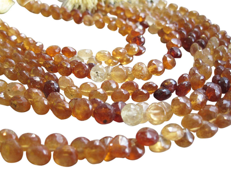 Hessonite Garnet Gemstone Side