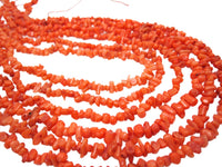 Red Coral Beads