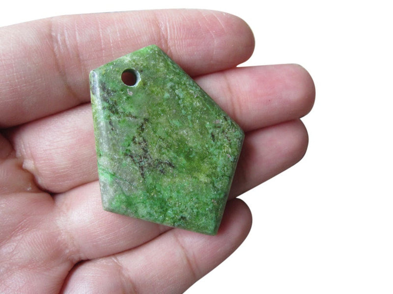 Genuine Green Turquoise Pendant