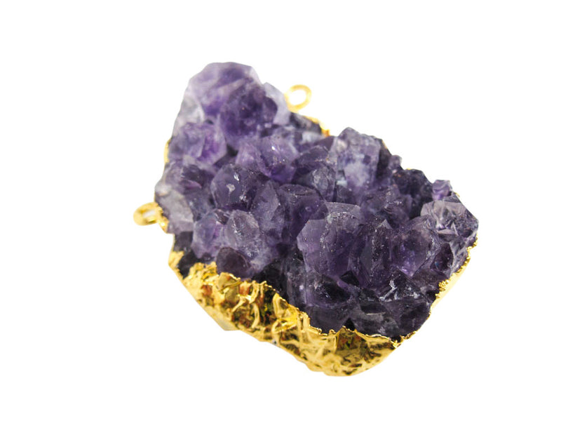 Amethyst Druzy Pendant