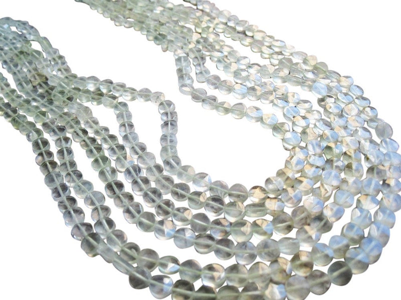 Prehnite Gemstone Beads