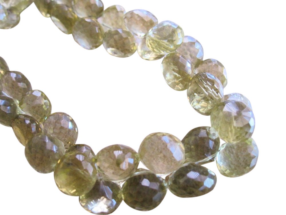 Quartz Beads Onion Drops