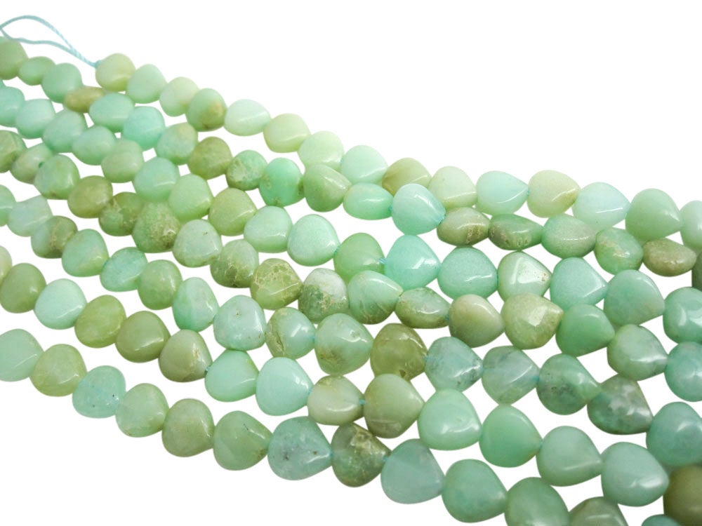 Green Chrysoprase Beads