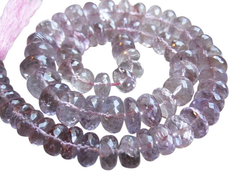 Pink Amethyst Beads Side