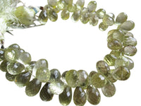 Lemon Quartz Beads Side