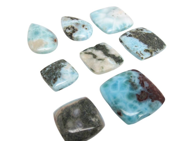 Larimar Cabochon Beads