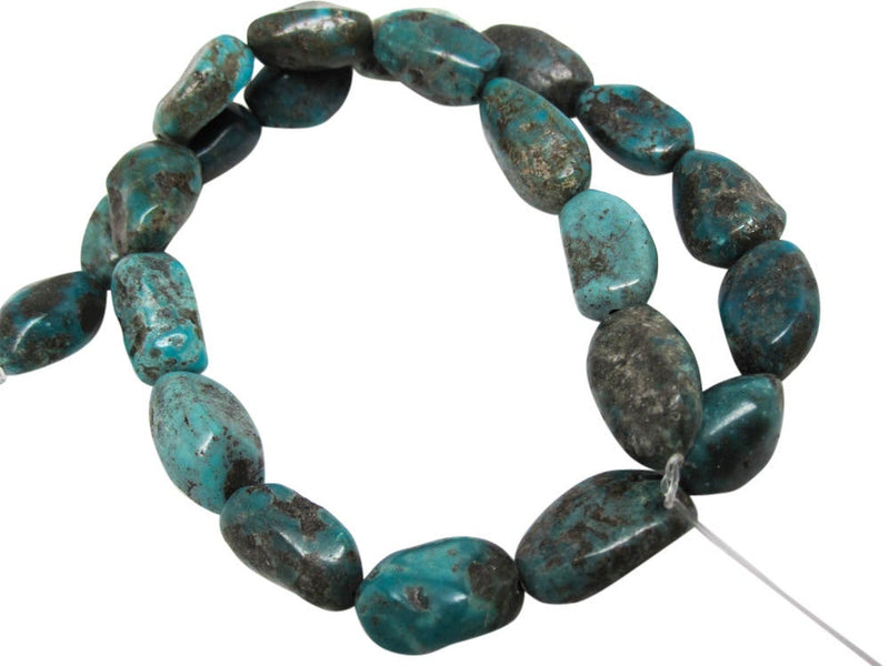 Turquoise Beads Side