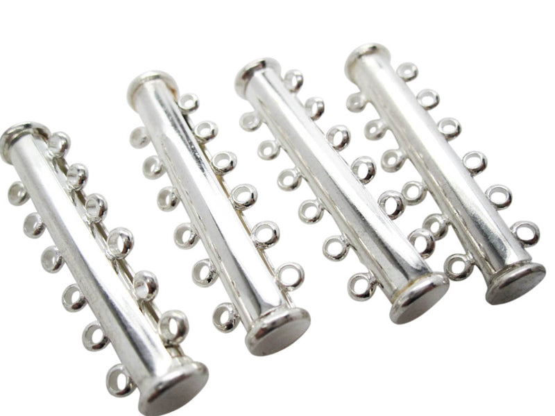 Silver Slide Clasp