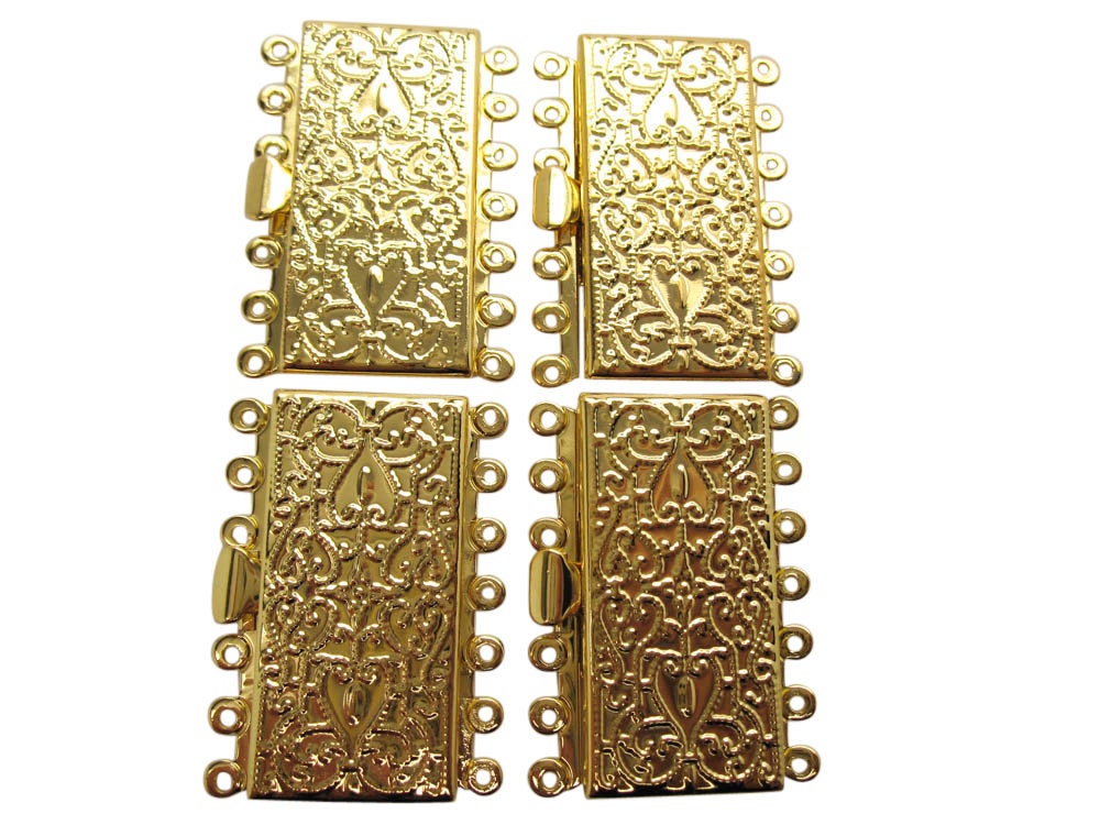 Solid 18k Gold Diamond Clasp for Jewelry Making Necklace Bracelet,pendant  Clasp, Connector Supplies -  Sweden