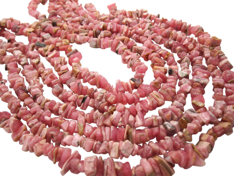 Rhodochrosite Stone Beads