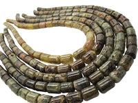 Vesuvianite Beads Tubes