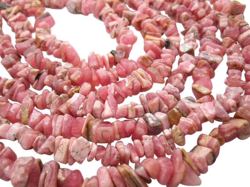 Rhodochrosite Stone Beads