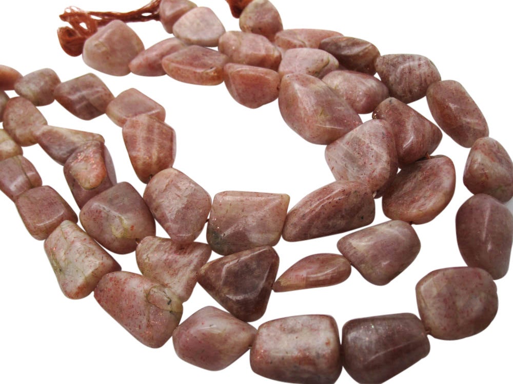 Sunstone Gemstone Beads