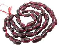 Garnet Beads Rice Shape