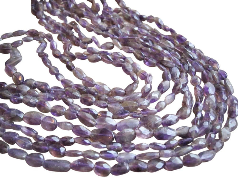 Amethyst Stone Beads Oval