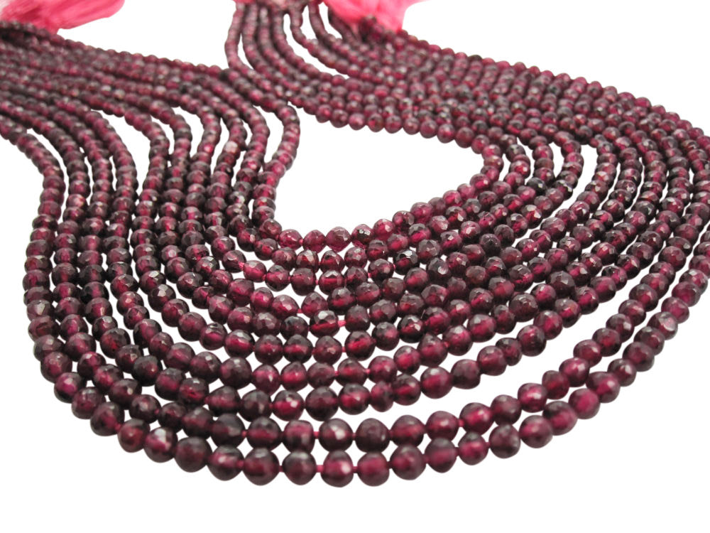 Garnet Gemstone Beads