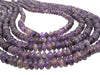 Amethyst Stone Rondelles