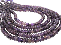 Amethyst Beads Rondelles