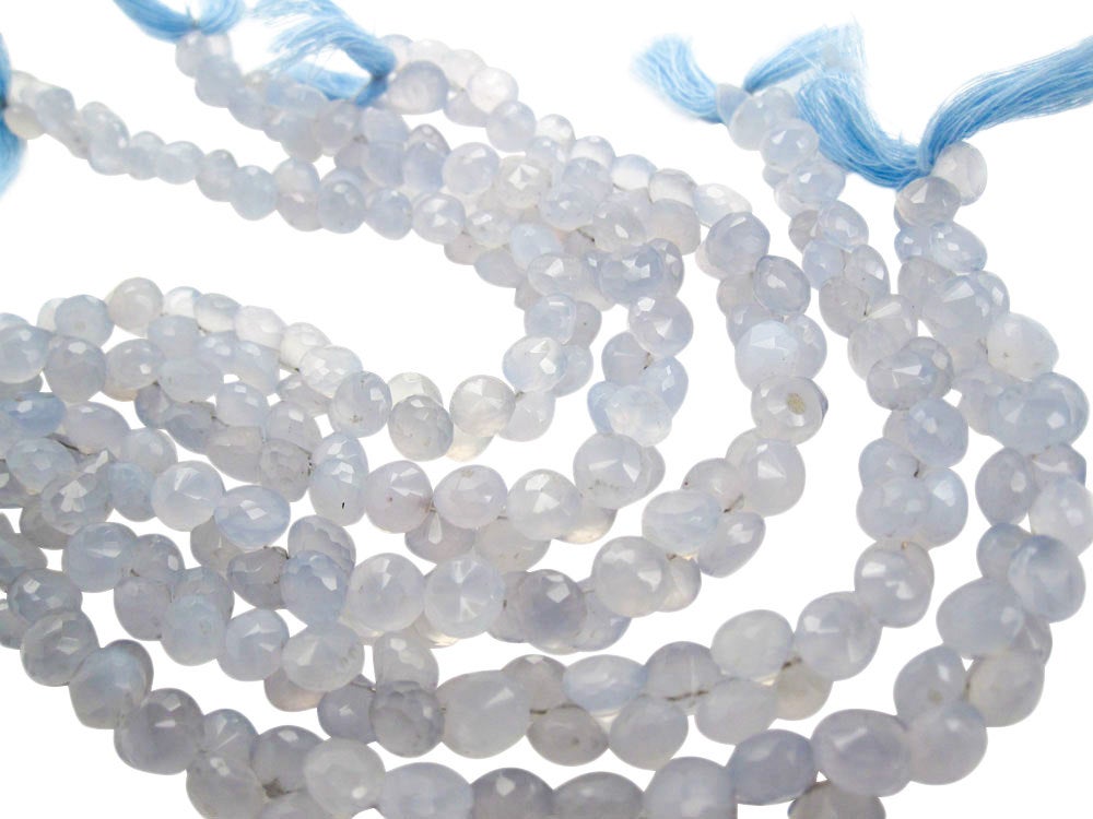 Blue Chalcedony Onion Drops