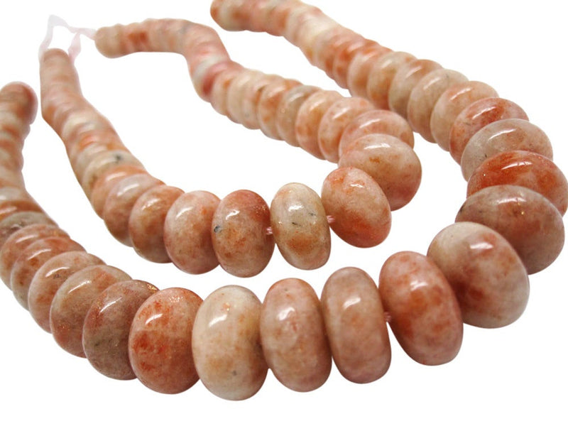 Sunstone Beads Rondelles