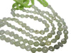 Prehnite Beads Coin