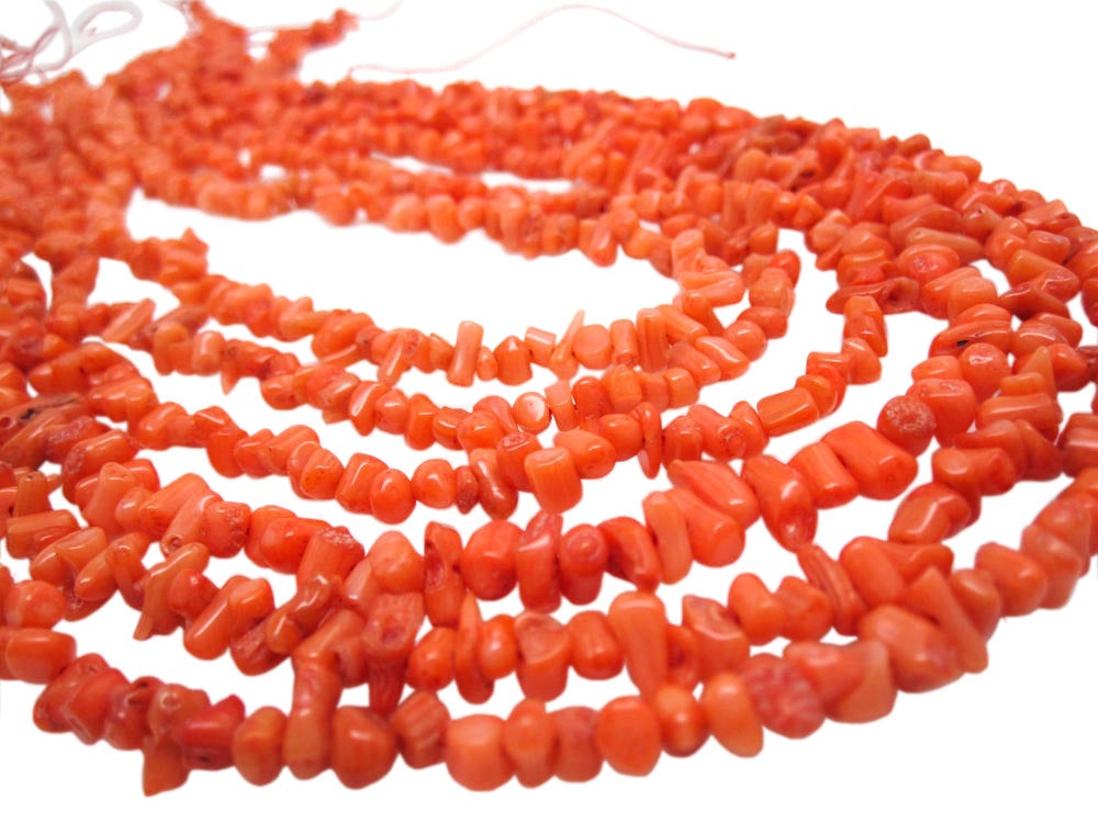 Coral Gemstone Beads