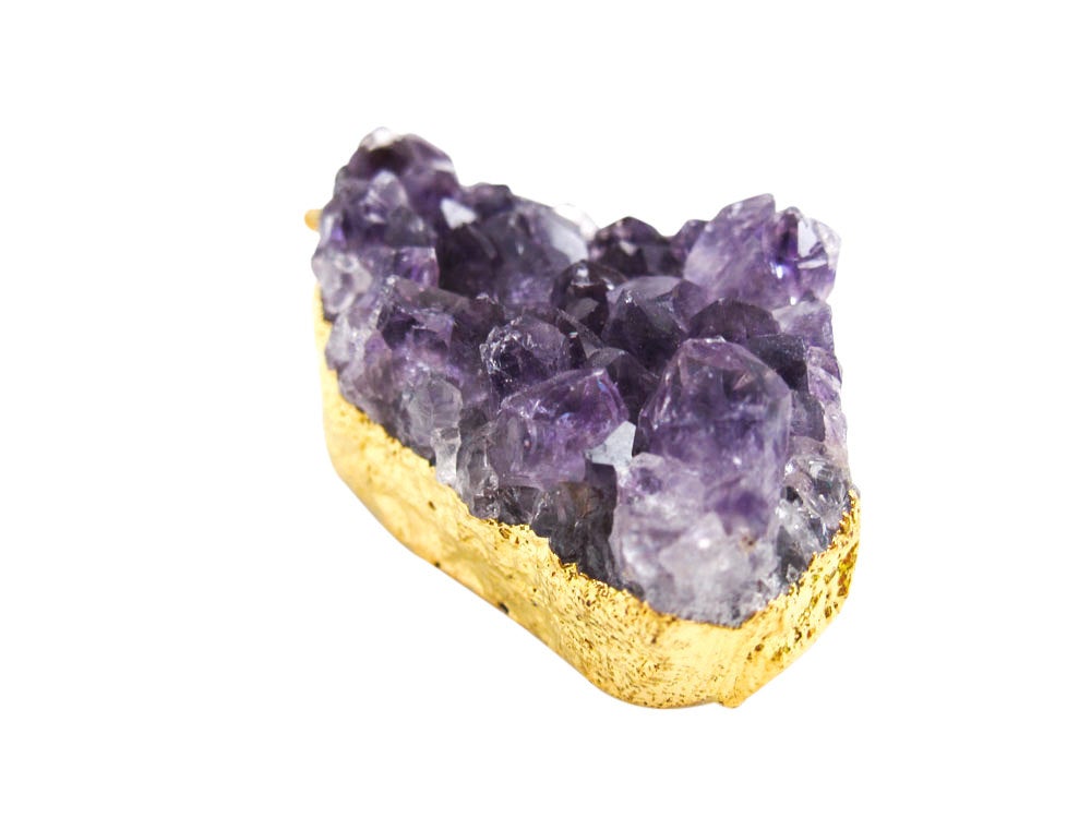 Amethyst Druzy Pendant