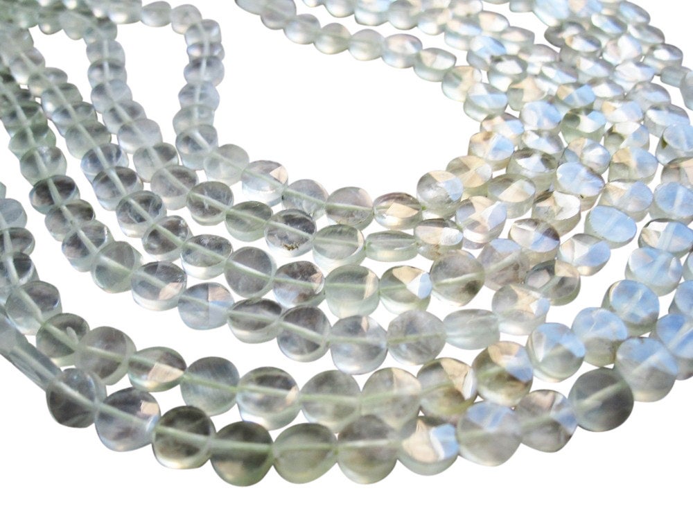 Prehnite Stone Beads