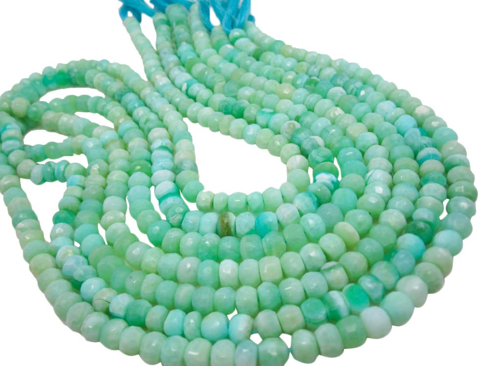 Opal Beads Rondelles