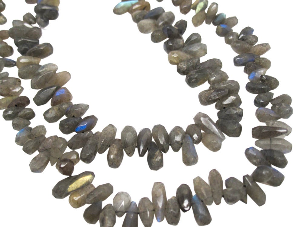 Faceted Labradorite Stone