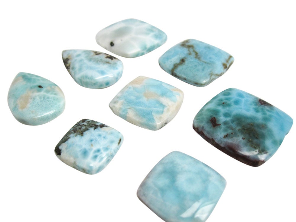 Larimar Stone Cabochon