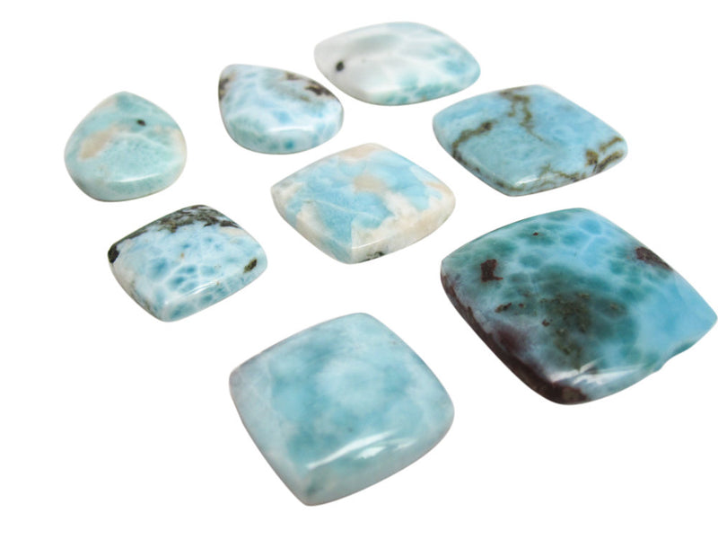 Larimar Gemstone Cabochon