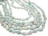 Green Opal Beads Teardrops