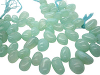 Green Chalcedony Beads