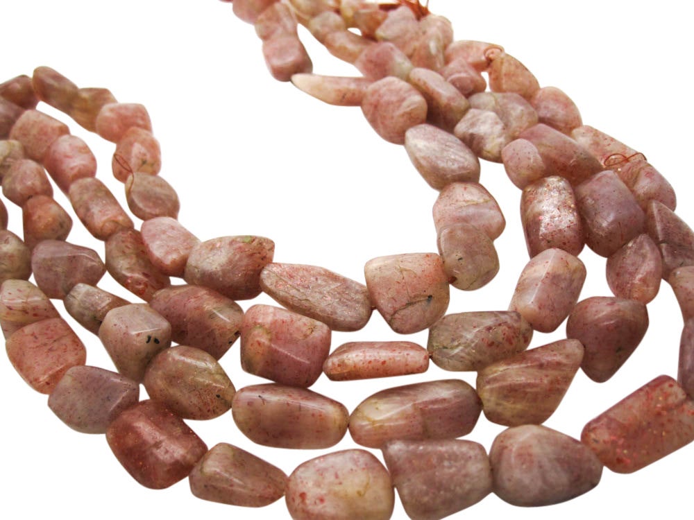 Sunstone Gemstone Beads