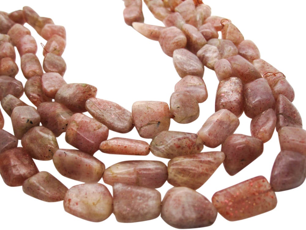 Oregon Sunstone Beads