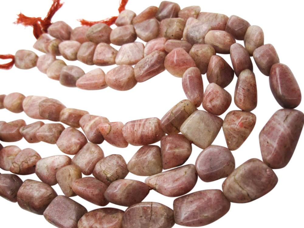 Sunstone Gemstone Beads