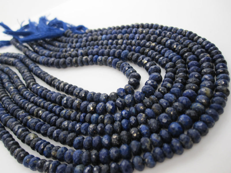 Lapis Lazuli Beads Side