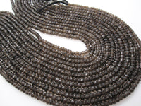 Smokey Quartz Beads Side