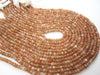 Peach Moonstone Gemstone Beads