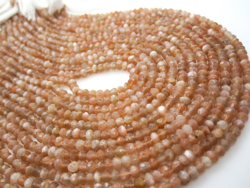 Peach Moonstone Beads