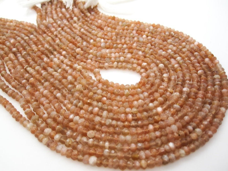 Peach Moonstone Beads