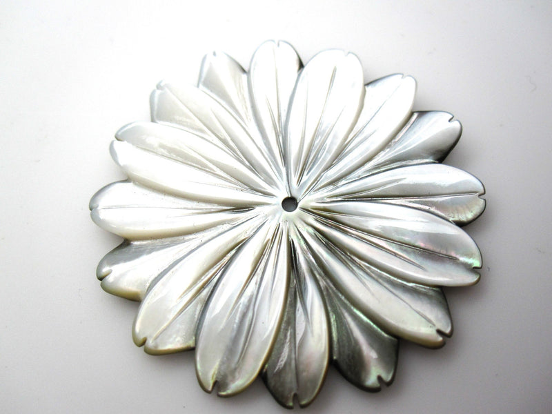 Mother of Pearl Flower Pendant Top