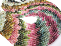 Tourmaline Stone Beads Rondelles