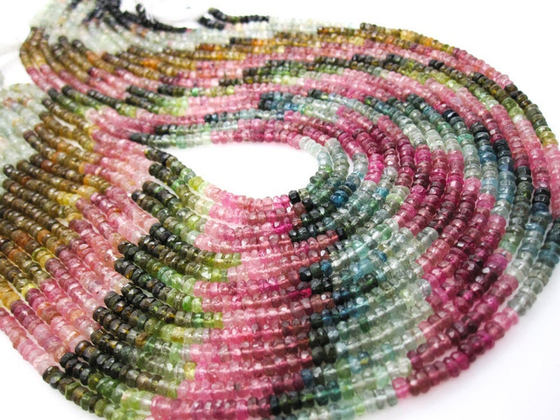 Watermelon Tourmaline Stone Beads